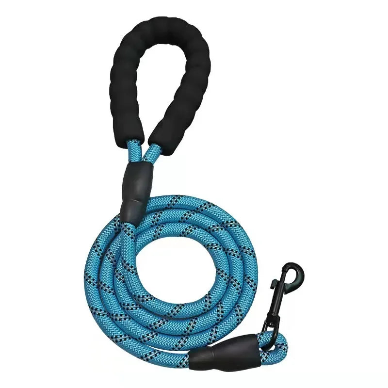 Happy Canine™ Strong Reflective Dog Leash – Durable Pet Leash for Small, Medium, and Large Dogs